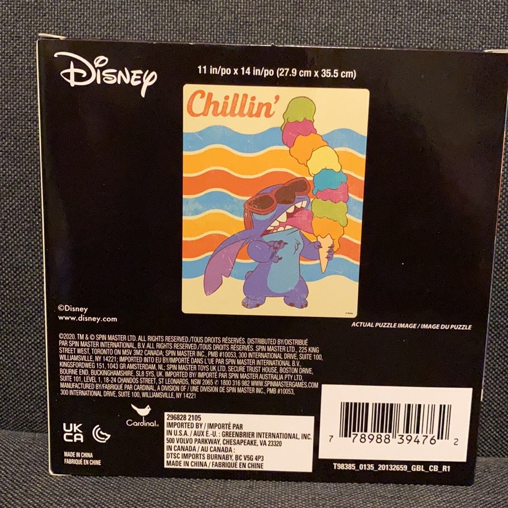 Disney Retro Puzzles Mickey Minnie Stitch - Picture 6 of 6